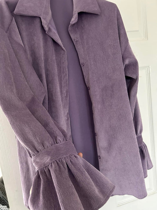 Georgia soft lilac blouse Onesize