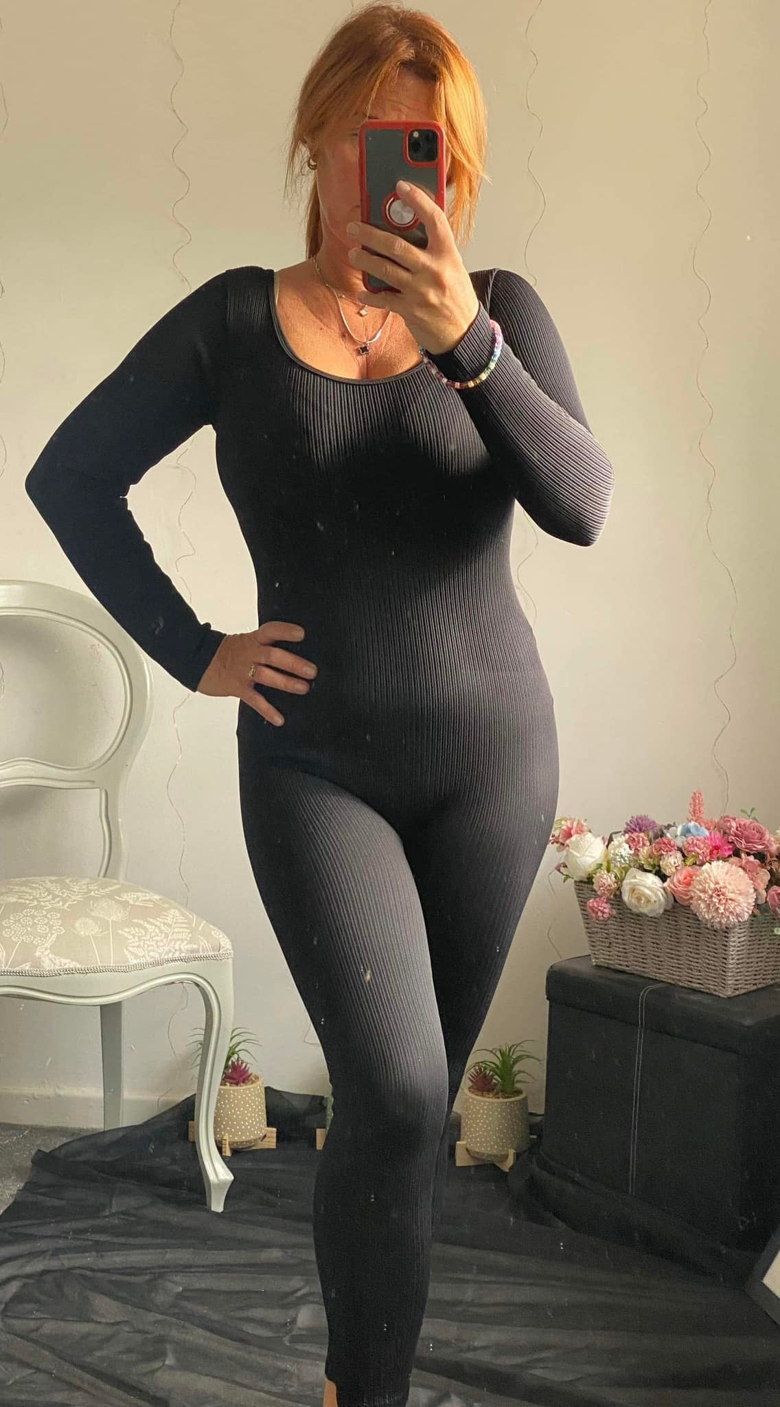 Ursula scoop neck unitard