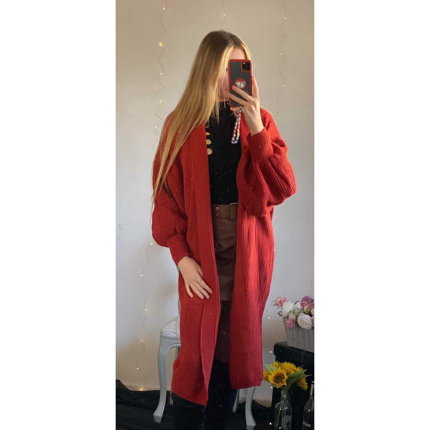 Charli Cosy Long length Cardigan