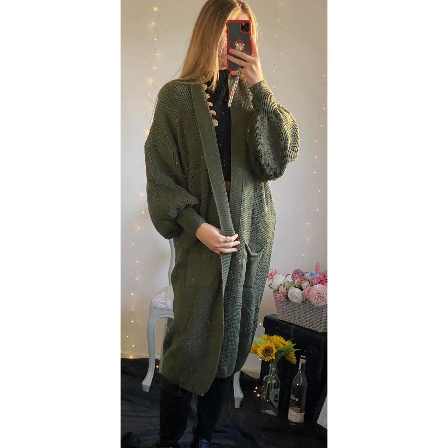 Charli Cosy Long length Cardigan