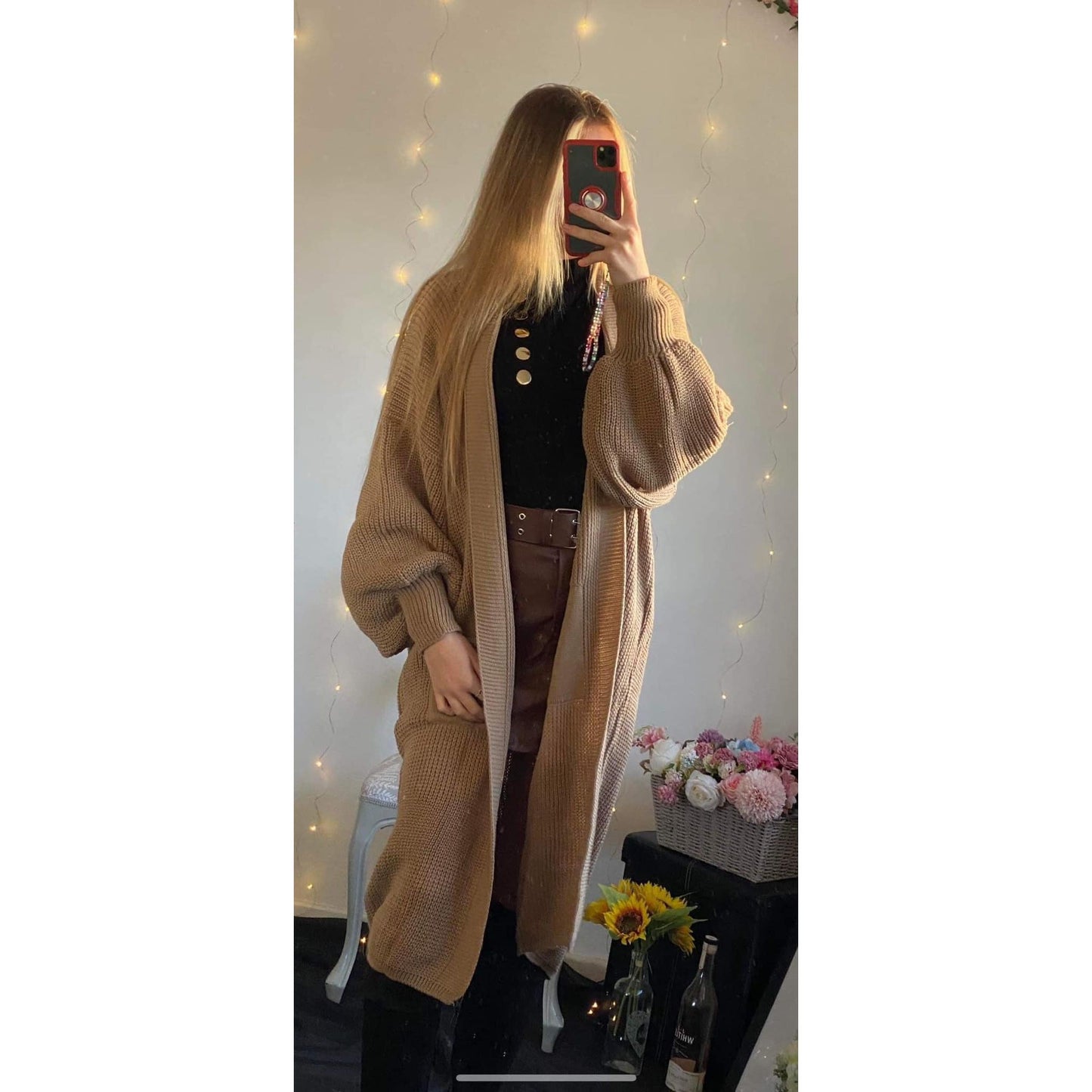 Charli Cosy Long length Cardigan