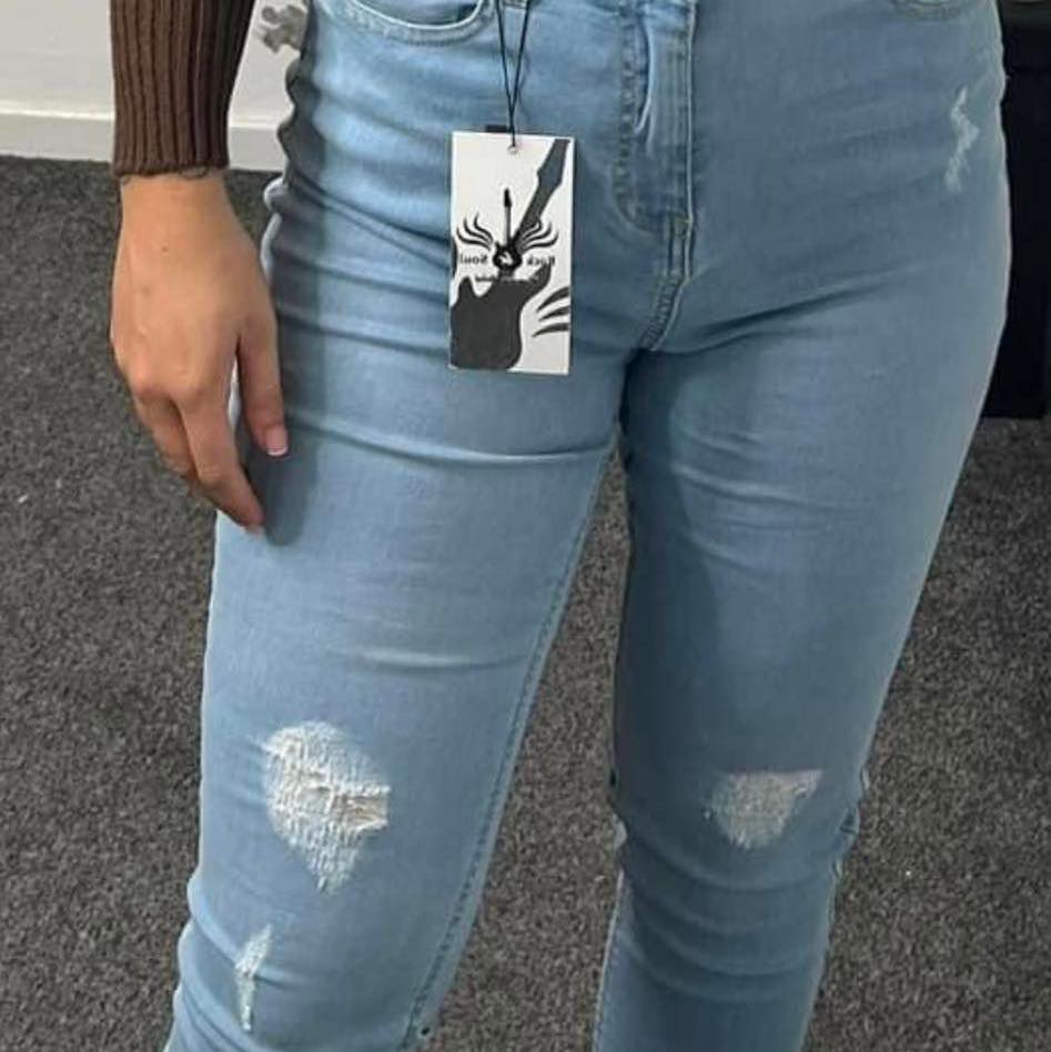 Jayla Light blue skinny jeans